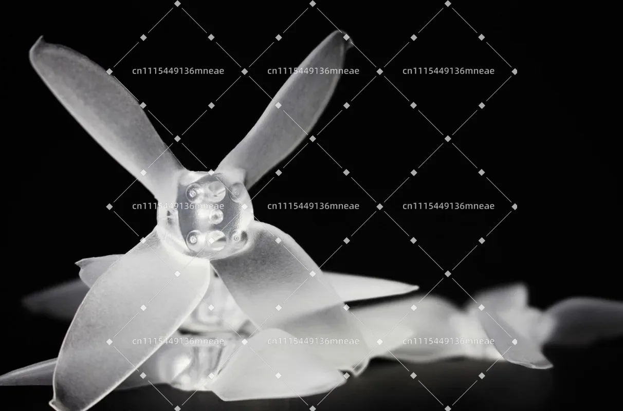 Фото 12 пар 2-дюймовых 4-лопастных вращающихся лопастей PC Light 2035 для малого бесщеточного двигателя 1106, совместимые запасные аксессуары для рам оборудования №5