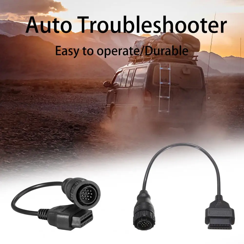 

Useful Stable Performance OBD2 Auto Diagnostic Connector Adapter Plug And Play High Reliability Car Connector Cable