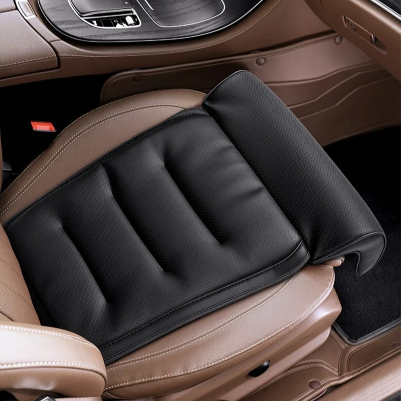 

Автокресло, расширенная подставка для ног, подставка для ног водителя и пассажира, универсальный чехол для автомобильного сиденья, кожаный толстый, нескользящий чехол для автомобильных сидений