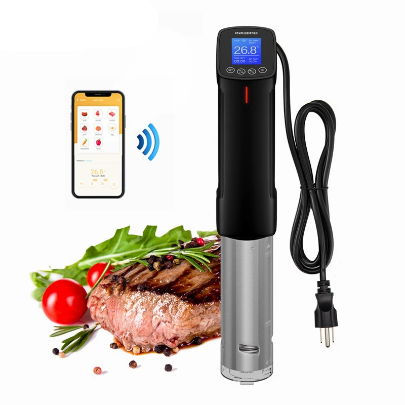 INKBIRD 110V Home Cooking Appliance Kitchen Tools WIFI Sous Vide Smart Vacuum Slow Cooker Submersible Immersion Circulator 1000W