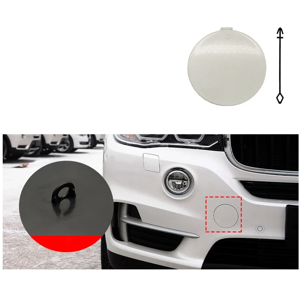 

Для BMW X5 передний бампер, крышка отверстия для буксировочного крюка F15, крышка переднего бампера прицепа 51117378591 2013-2018