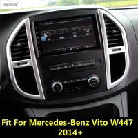 accessories for mercedes benz vito w447 2014 2021 abs middle control air conditioning panel molding cover trim car interior