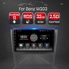Автомобильный радиоприемник Android11 для Mercedes Benz W203 W209 W219 A-Class A160 C-Class C180 C200 CLK200 C230, видеоплеер, GPS-навигация