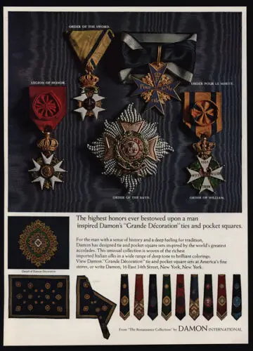 1p 1967 Legion Of Honor - Order Pour Le Merite Медали The Bath DAMON AD