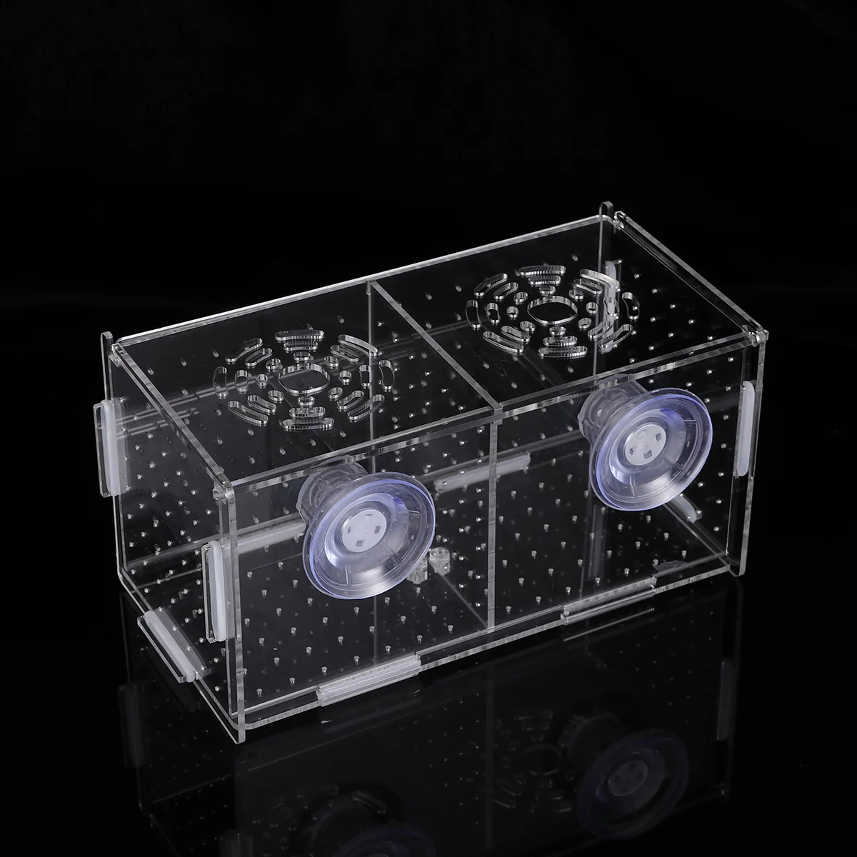 

Box Tank Breeding Breeder Aquarium Incubator Hatchingboxes Hatchery Isolation Holder Brine Shrimp Transparent Case Betta Divider