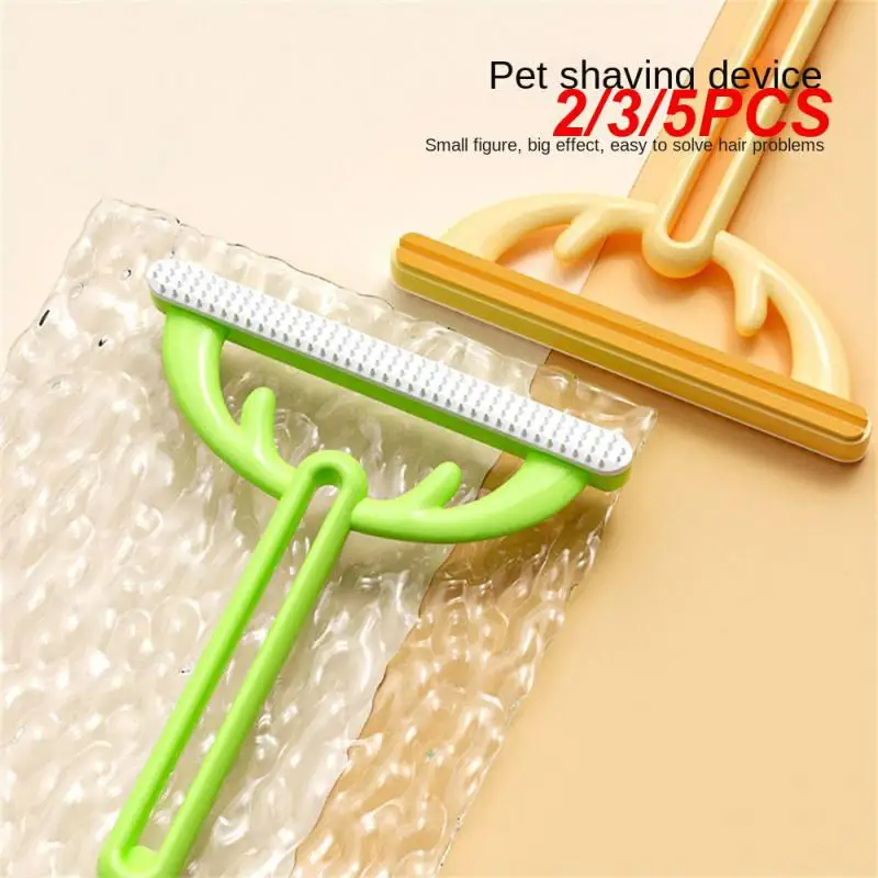 

2/3/5PCS Hair Scraper Portable Double-sided Brush Head Compact And Lightweight Convenient Cleaning Home Supplies