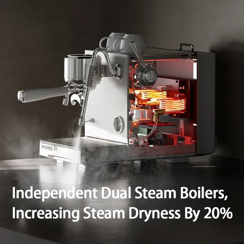 Коммерческий отель лучшая кофеварка для эспрессо Cafetera два насоса три котла с