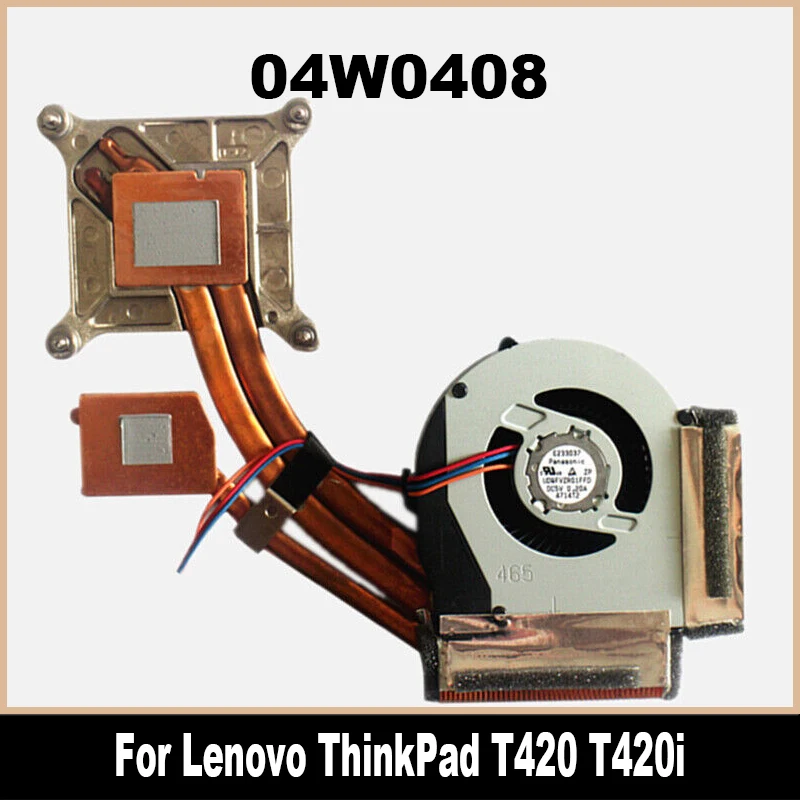 Фото Оригинальный 04W0408 для Lenovo ThinkPad T420 T420i, вентилятор охлаждения процессора ноутбука, вентилятор-кулер с радиатором, 100% тестирование №1