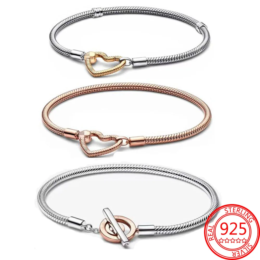 

Женский браслет из серебра 925 пробы, с подвеской-шариком