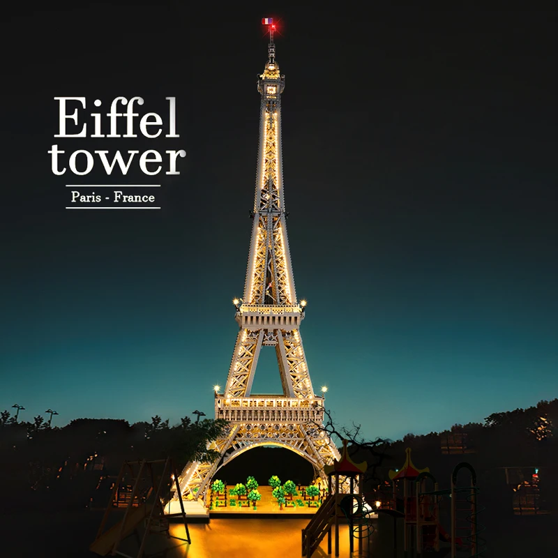 

HprosperLED Light For 10307 Eiffel Tower PARIS World Famous Architecture Toys Only Lamp+Battery Box(Not ​Include the Model)