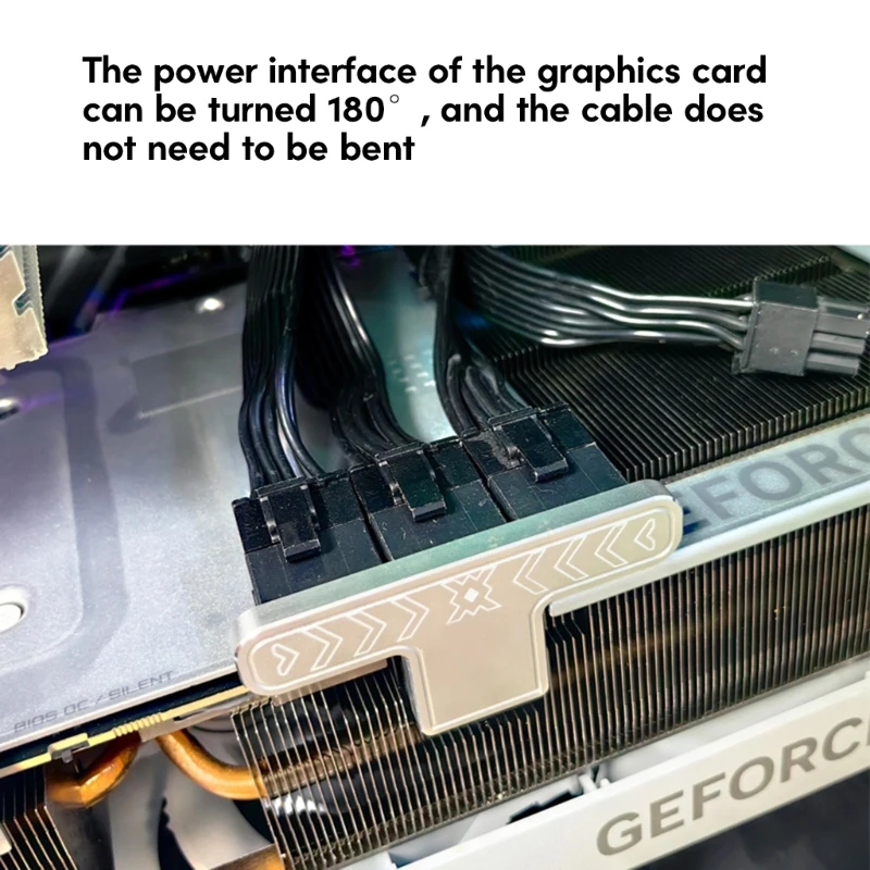 

Адаптер ATX3.0 12VHPWR 12+4P 600 Вт для настольных ПК идеально подходит для любителей игр