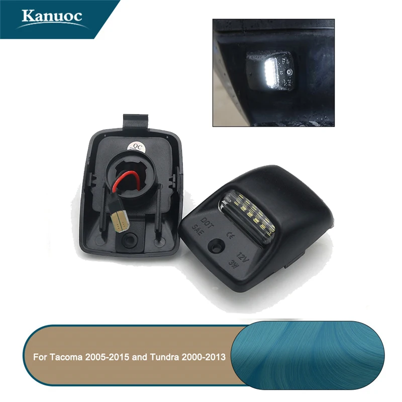 2 шт./компл. автомобильные аксессуары для Toyota Tacoma 2005-2015 Tundra 2000-2013 светодиодная