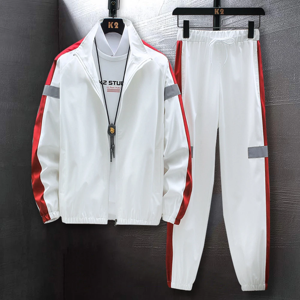 

Tracksuit For Men 2022 Spring and Autumn Clothes Sportswear Men Fashion Clothing Jogger Suit Lightweight Workout Clothes For Men