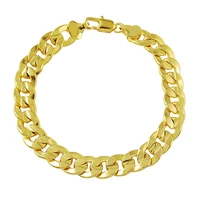 nieuwe 24k gouden armband 10mm vergulde auto bloem armband vrouwen en mannen sieraden geschenken
