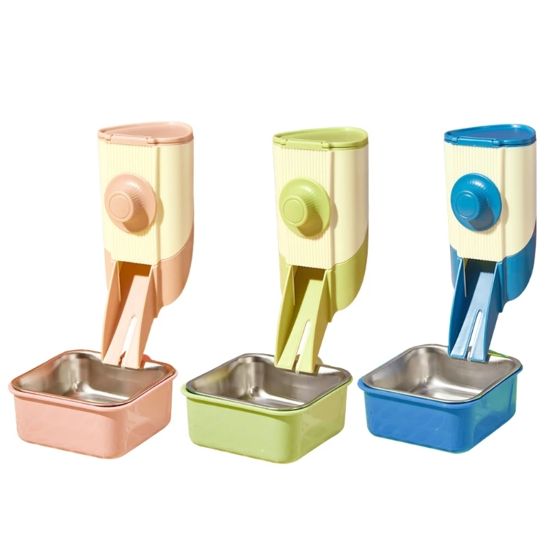 

Кормушка K5DC для морских свинок, миска для кормления кроликов, маленькая кормушка для животных, диспенсер для зайцев, большая емкость