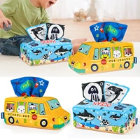 infant tissue box toy magic tissue box play scarves montessori sensory toys for kids stem early educational with 8 play scarves
