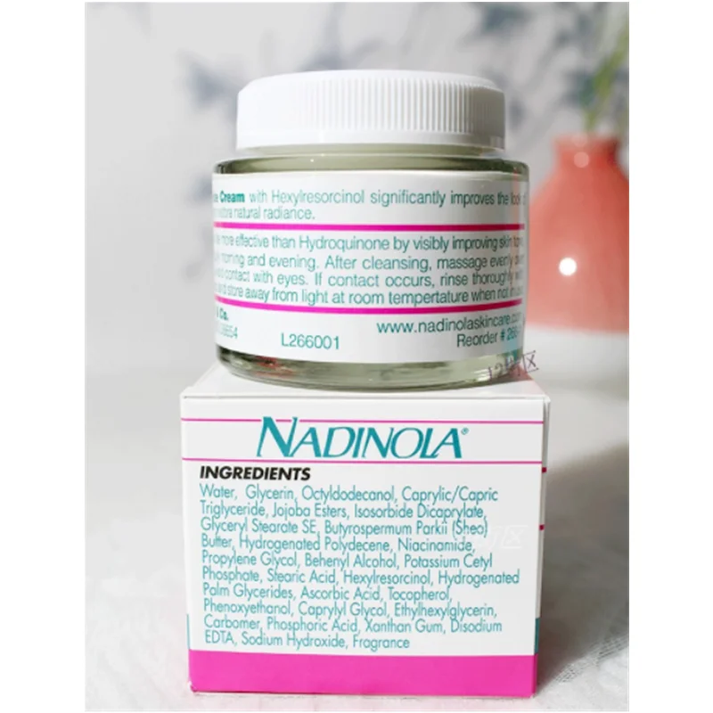 

Original Extra Strength Formula Nadinola Skin Discoloration Fade Cream 64g