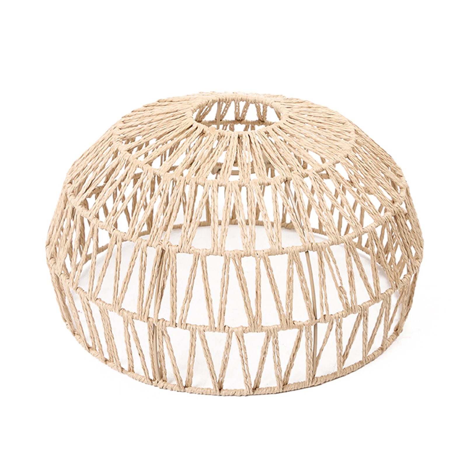 

Exquisite High Quality Practical Brand New Lampshade Lamp Shades Chandelier Paper Rattan Basket Woven Lampshade