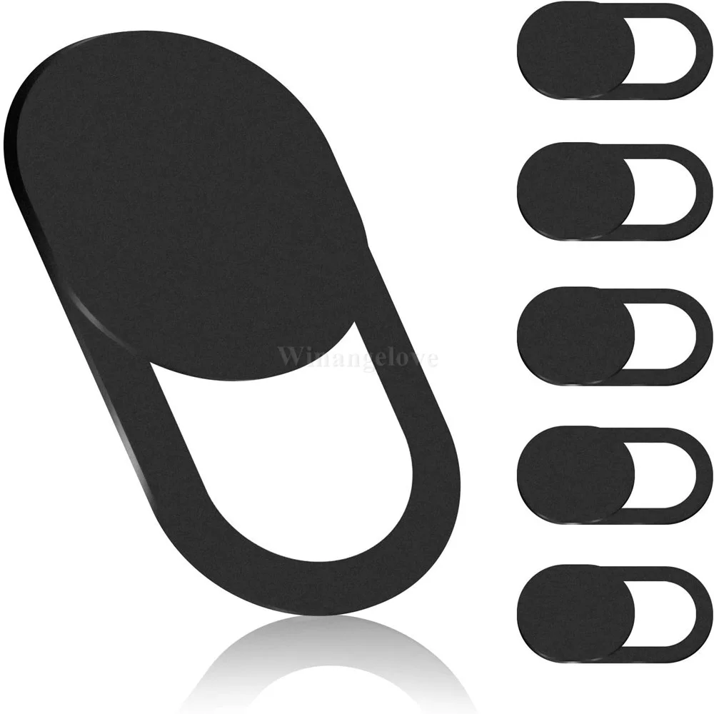 

500Pcs Webcam Cover Shutter Slider Plastic Camera Cover for iPad Tablet Web Laptop PC Camera Mobile Phone Lenses Privacy Sticker