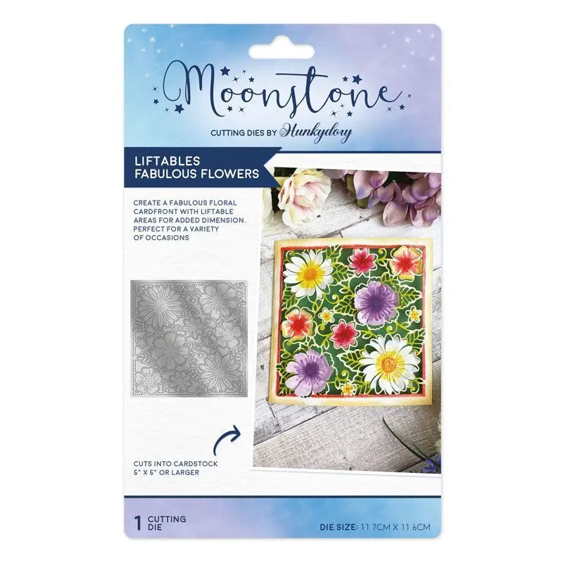 

Liftables Fabulous Flowers Metal Cutting Dies Stencil Craft for Scrapbooking Mold Border Mould Decoraton Punch Template Model