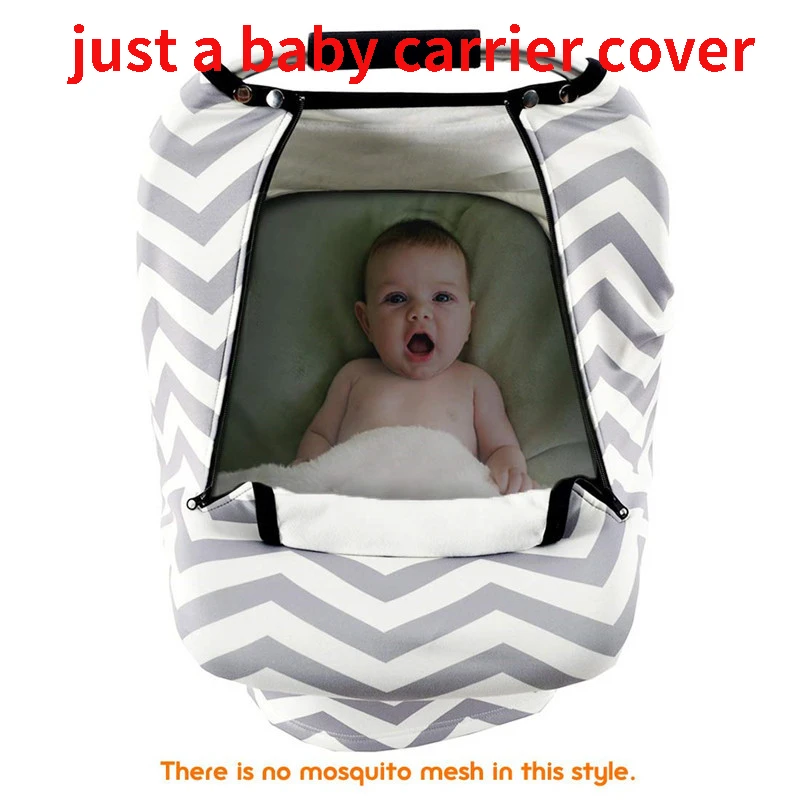 Baby Accessories Baby Cradle Car Seat Cover Infant Carrier Winter Cold Weather Resistant Blanket-Style Canopy Travel Accessories