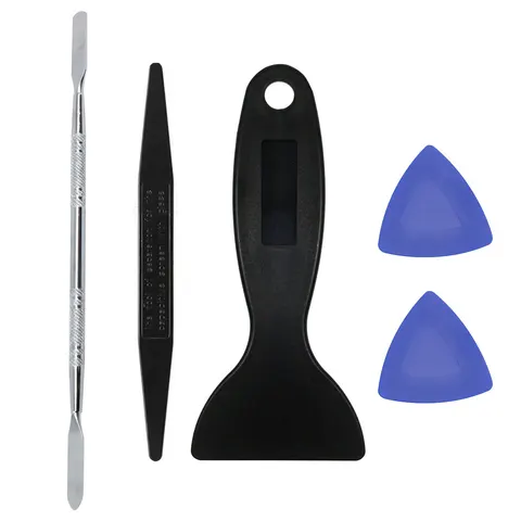 Металлический лопатка, пластиковый лопатка, открывалка для экрана телефона, ноутбука, открывалка для снятия батареи, ремонтный комплект инструментов