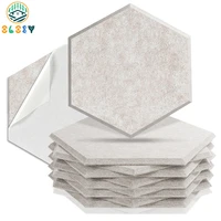 studio acoustic panel absorcion sound proof wall self adhesive panels noise acoust insulation panels 10 pcs for home accessories