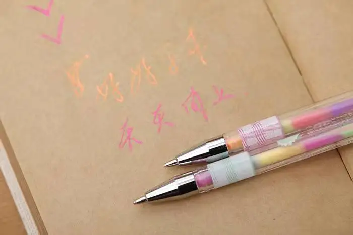 Маркеры для рисования гелевые ручки 6 шт.