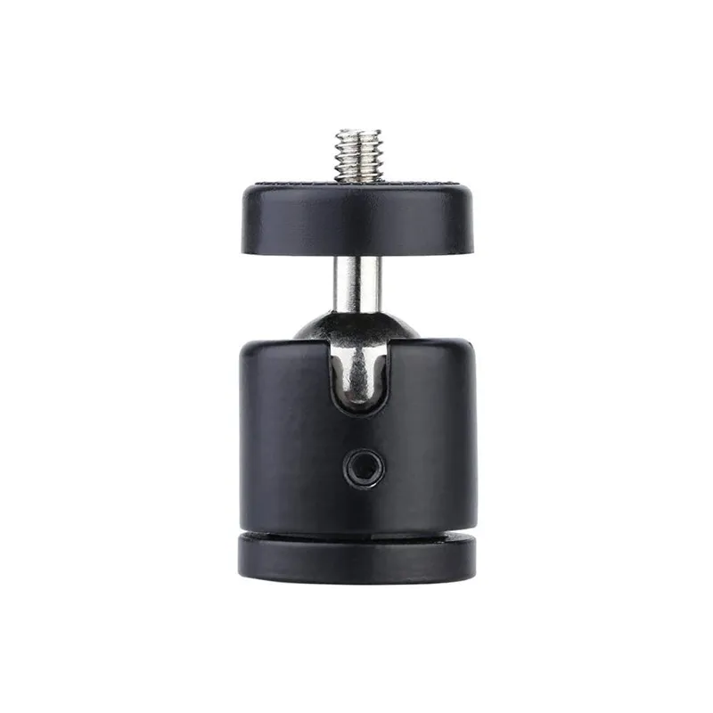 1/4&quot Mini Ball Head 360° Bracket Mount for Camera Tripod Camcorder Light Nikon Canon DSLR Dsr Stand 3/8&quot Flash Holder |