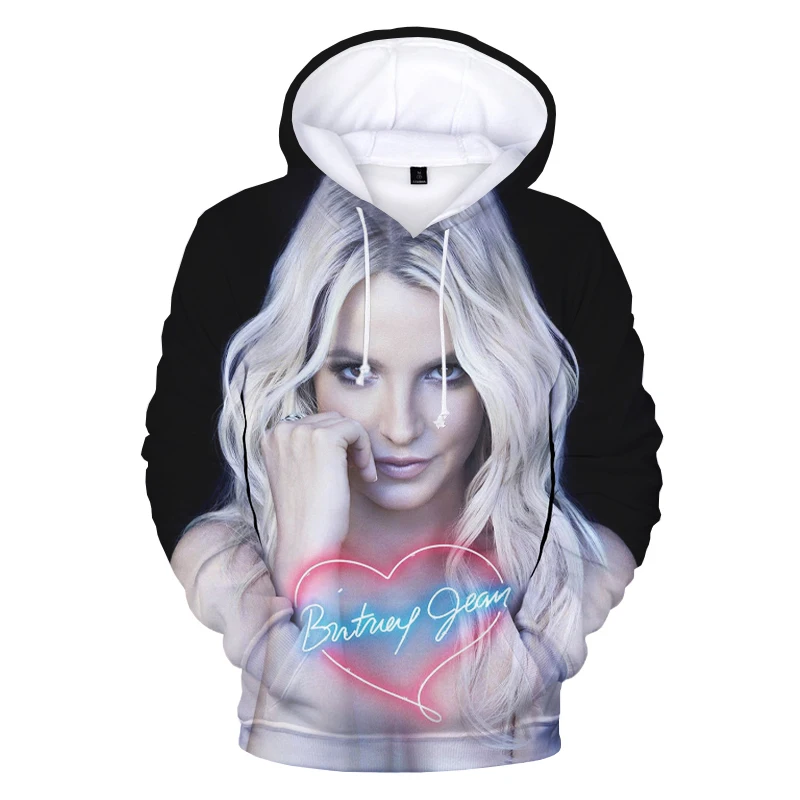 

2023 Hoodie Britney Spears 3D Hoodies Boys Girls Fashion Casual Tops Oversized Pullover Men/women Streetwear Hooded Sweatshirts
