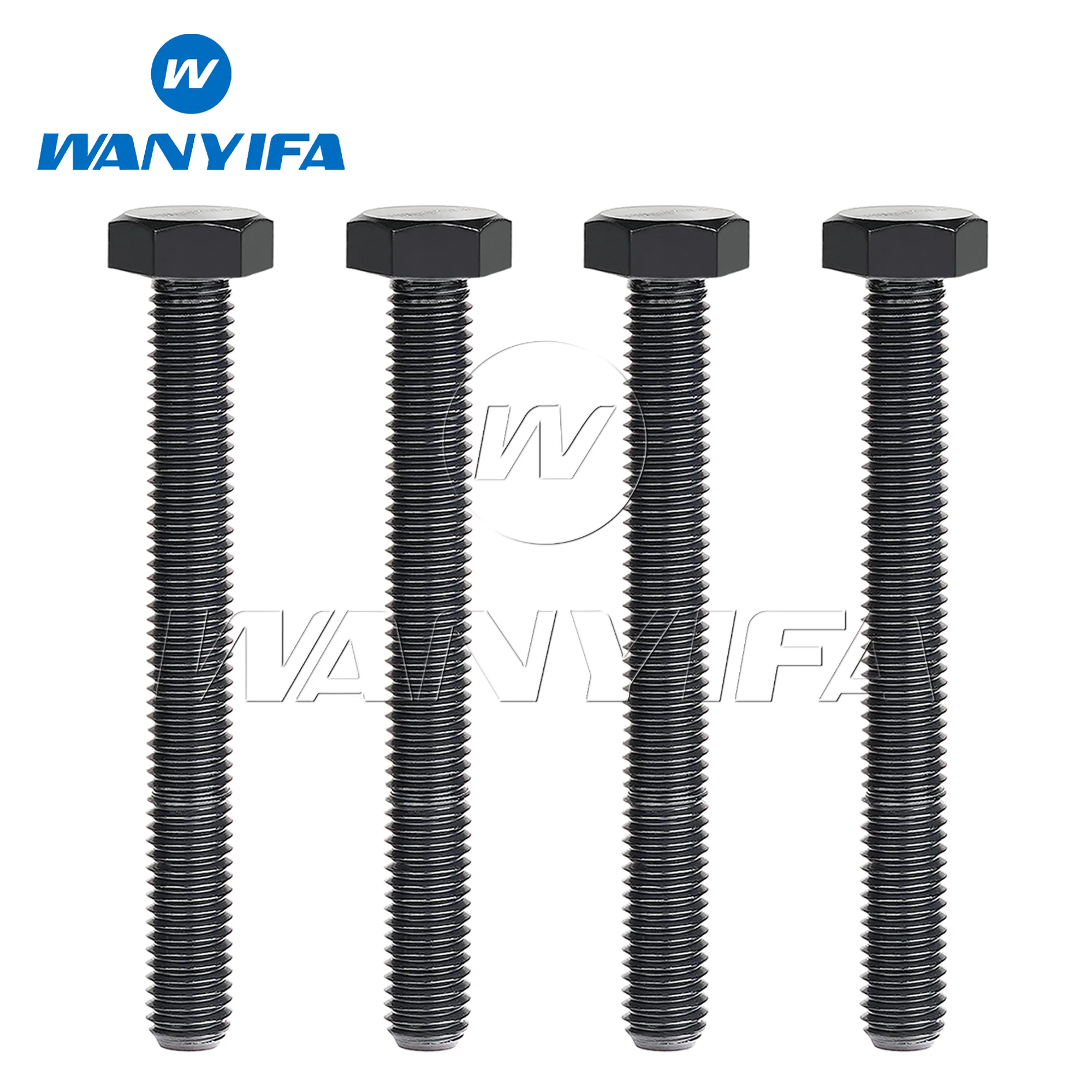 Титановый болт Wanyifa M6 M8x10/15/20/25/30/35/40/45/50/55/60/65/70/75/80 мм DIN933 внешние винты для