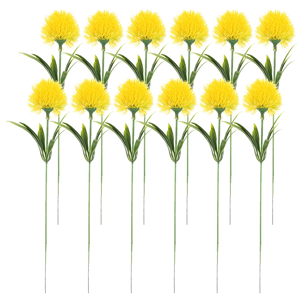 

Artificial Dandelion Fake Ornament Home DIY Decor Decorative Flowers Plants