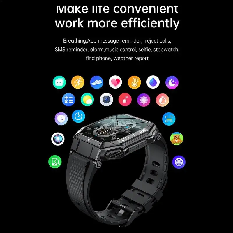 

Мужские часы BT5.0 спортивные умные часы женские наручные часы Realtek8762DT умные часы с функцией отклика вызова и мониторинга здоровья