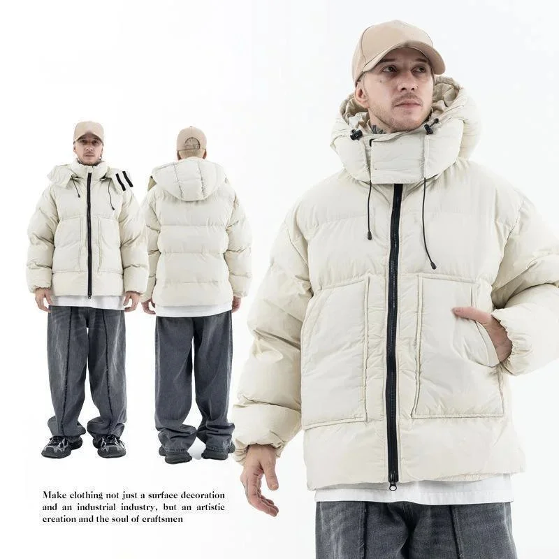 Хлопковая куртка AW мужская толстовка с капюшоном модная брендовая ветрозащитная