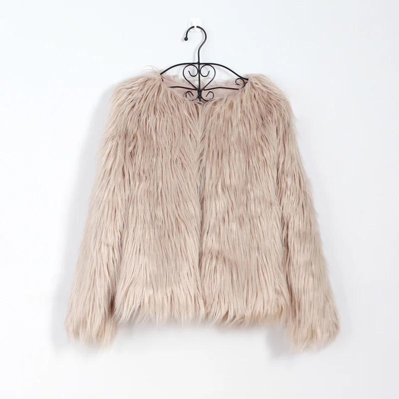 Warm Faux Fur Jacket Y2k Feather Cropped Jacket 90s Retro Cropped Coat Sweet Trend Cardigan Fashion Winter Jacket Women Autumn