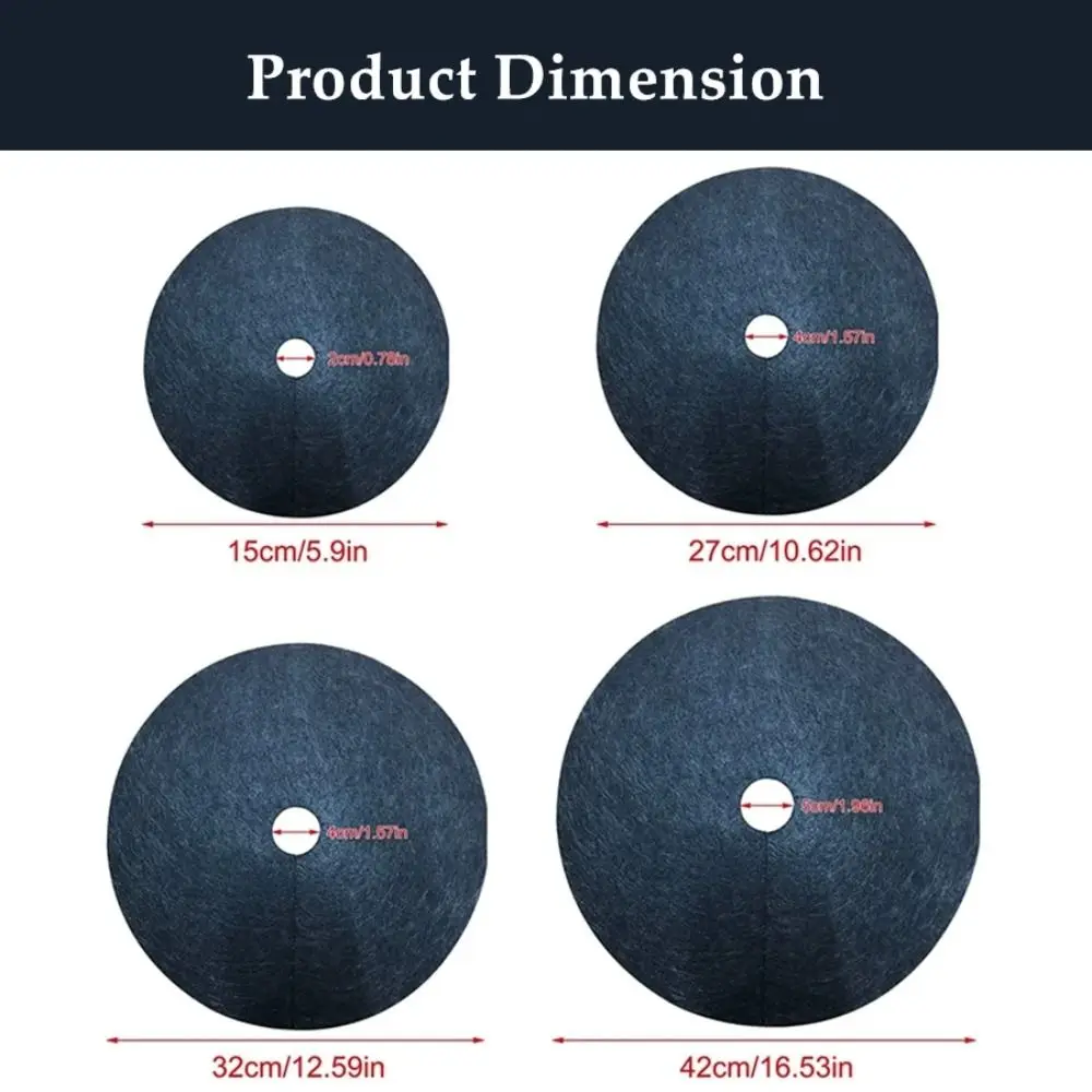 4 шт. защитный коврик для растений 15-42 см