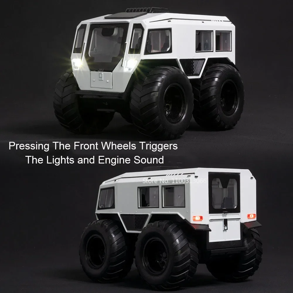 1:24 сплав Россия вездеходные автомобили SHERP игрушки модели легкая музыка