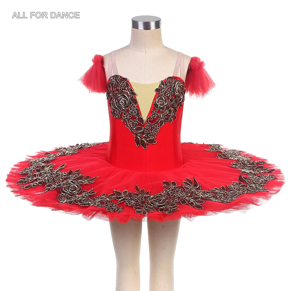 BLL028 красный/черный лиф предпрофессиональная балетная пачка для девочек и женщин