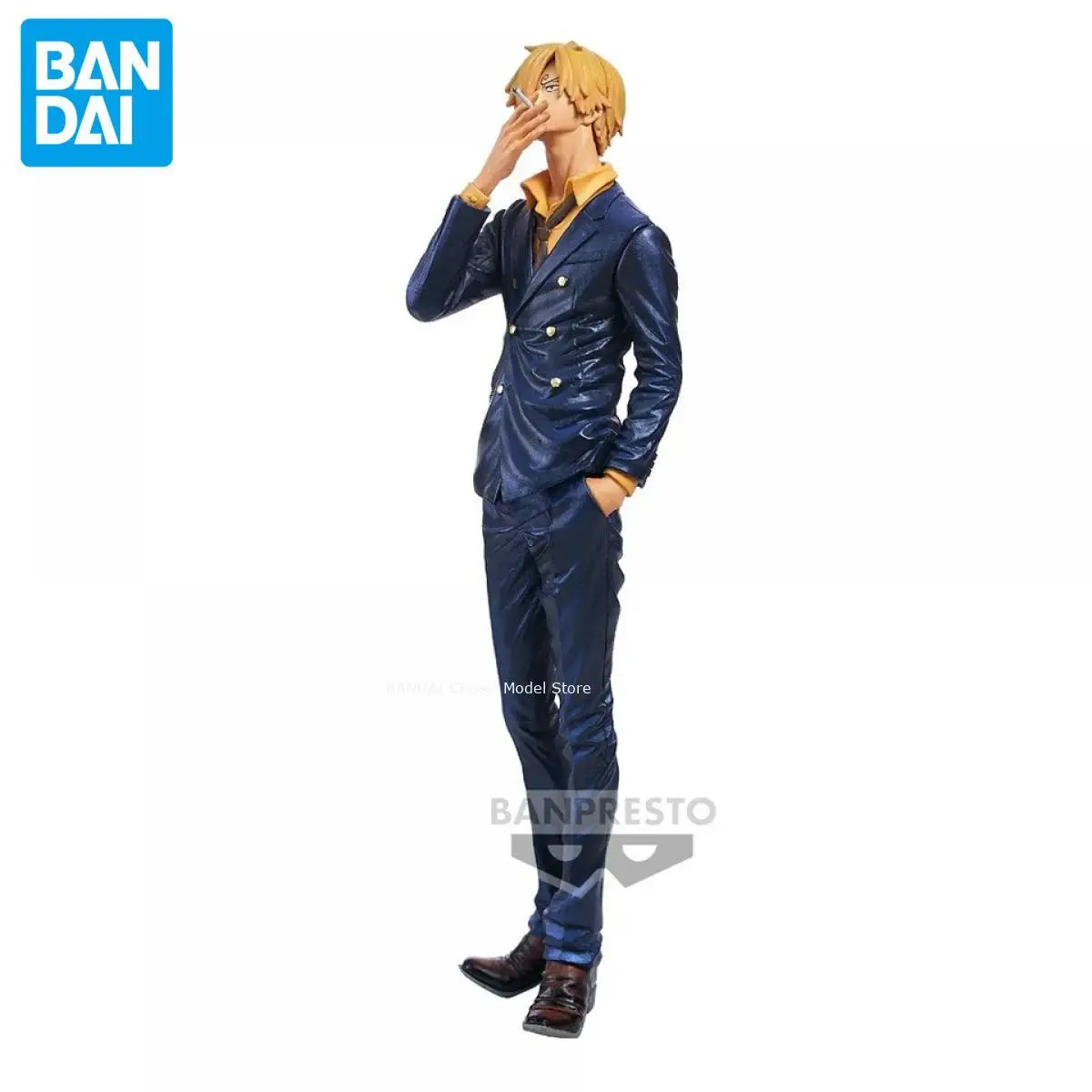 Фото Официальная оригинальная цельная хроника Banpresto, 26 см, King of Artist, фигурка Санджи, аниме, натуральная коллекционная модель в штучной упаковке №2