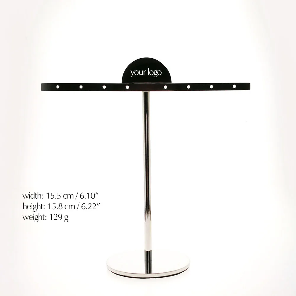 Подставка-витрина для сережек из нержавеющей стали 4 пары