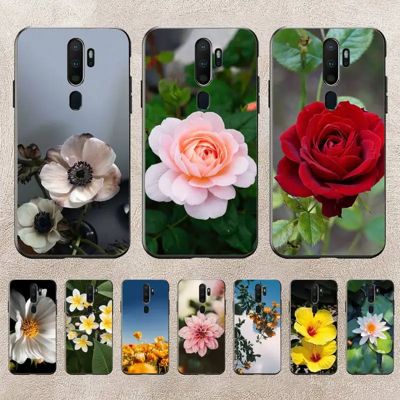 

Flower Phone Case For Redmi 9A 8A 6A Note 9 8 10 11S 8T Pro Max 9 K20 K30 K40 Pro PocoF3 Note11 5G Case