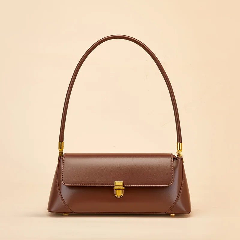 

2023 Brand Designer Small Flap Bag Women's Leather Handbag MINI Square Messenger Bags Zipper Closure Retro Purse Vintage Clutch
