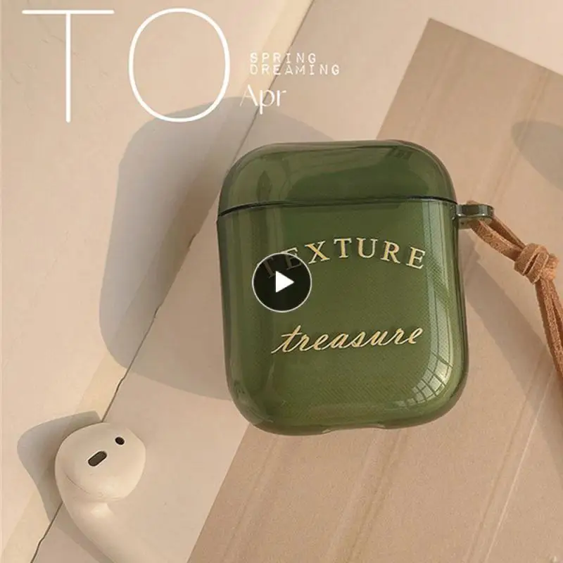 

Comfortable Headphone Protective Shell Stable 1 Pcs Earphone Case For Airpods1/2/3/ /pro2 Durable Simple Convenient Tpu