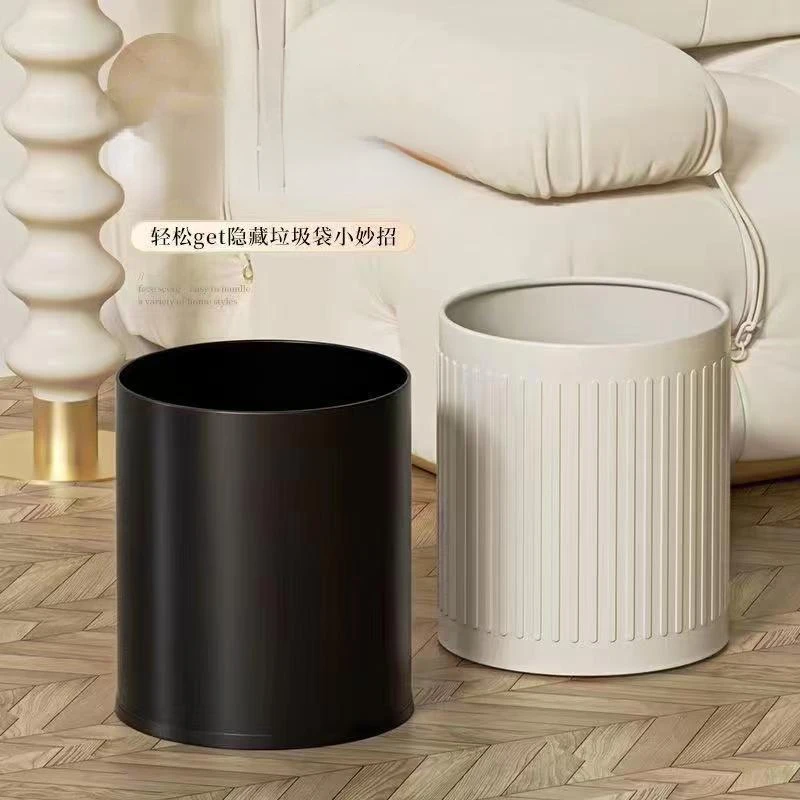 Простое Двухслойное мусорное ведро в европейском стиле высокая Эстетическая
