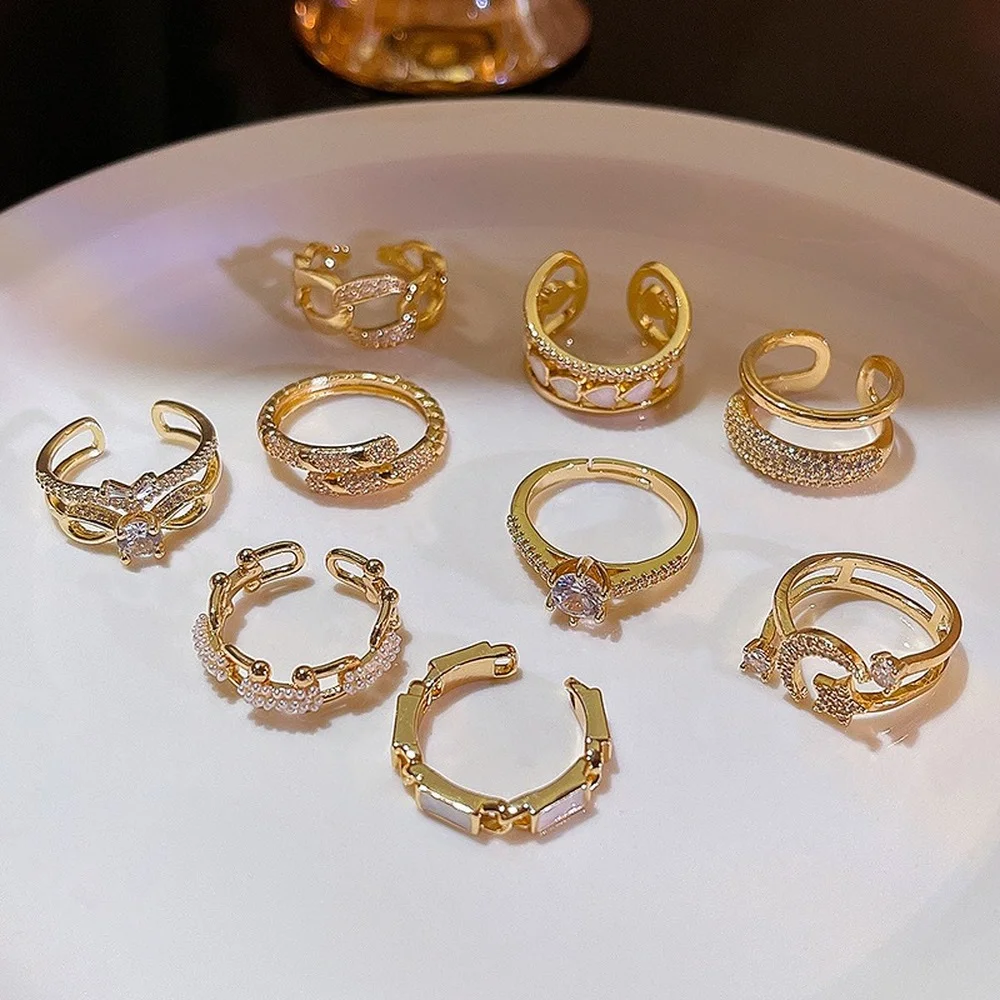 

Fashion Open Adjustable Knuckle Ring Bohemian Retro Vintage Rings For Women Girls