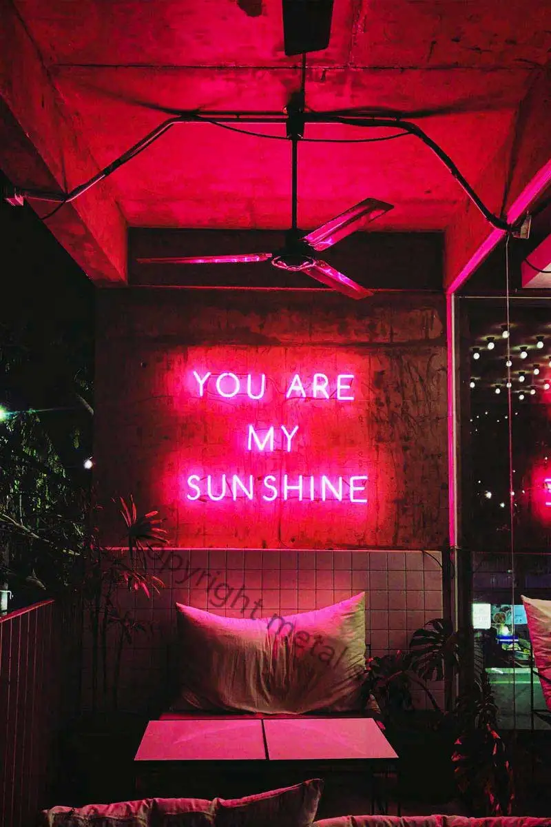 

Неоновое украшение для комнаты You Are My Sunshine, Ретро винтажные металлические вывески, неоновые вывески для дома, мужская пещера, кафе, паба, без ...