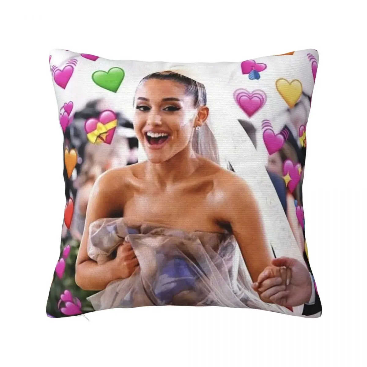 

Певица Ариана Гранде наволочка Подушка с принтом Украшение Подушка Чехол для дома Прямая поставка 45x45 см