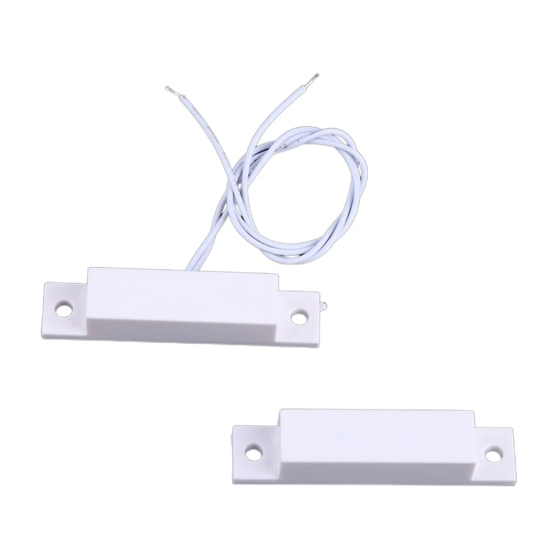 

Wired Door Sensor Magnetic Switch Home Door Window Entry Warning Switch Home Anti-theft Alarm Dustproof Waterproof Q81C