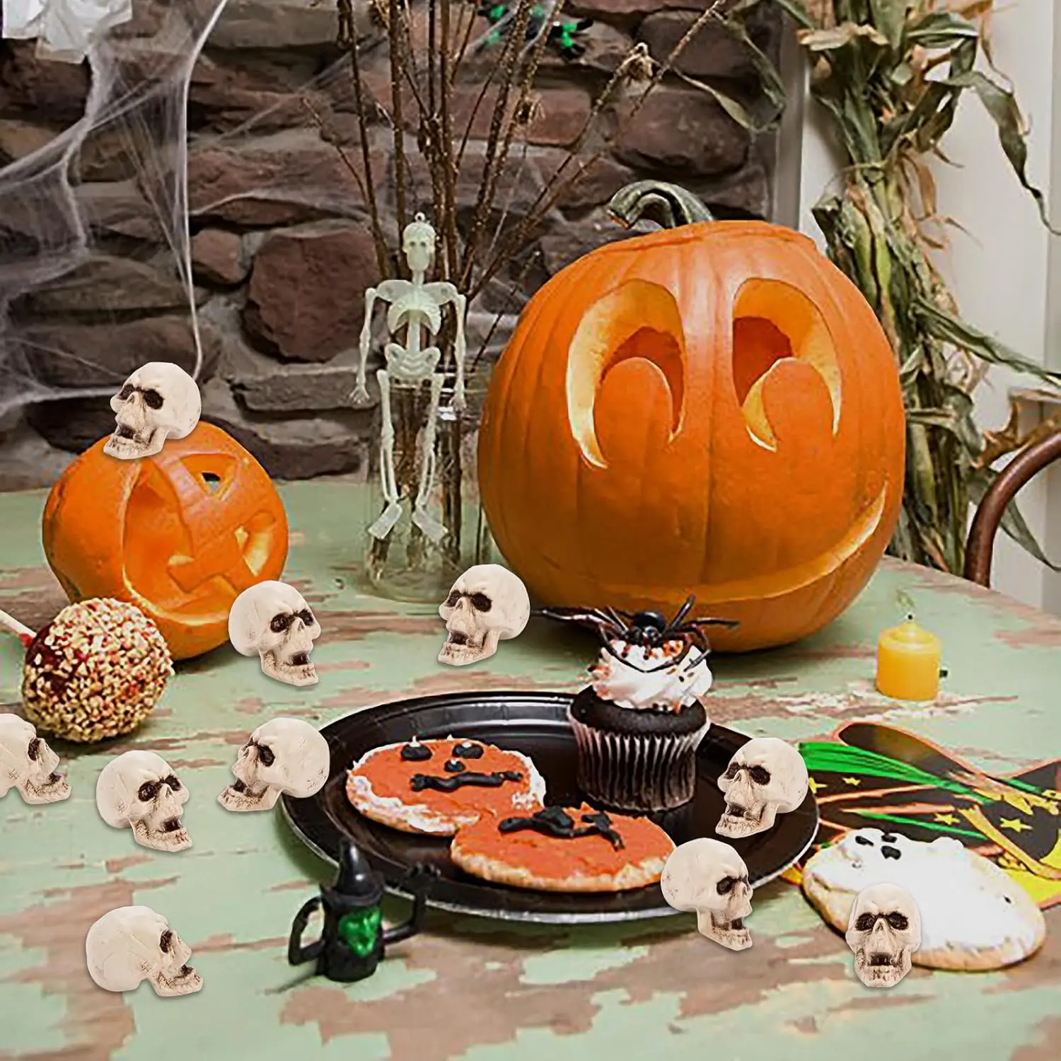 Сумка Setchaya на Хэллоуин с требованиями черепа и призраков для украшения комнаты