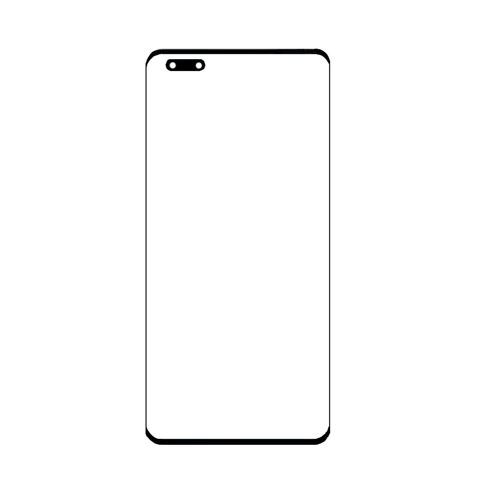 for huawei mate 40 pro mobile phone front glass touth panel for huawei mate 40 rs porsche design no touch screen repair parts free global shipping